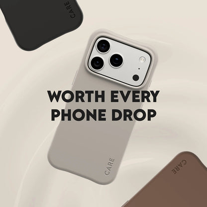 Калъф MagSafe за Apple iPhone 17 Pro, PanzerGlass, Care Fashionable, Бежов