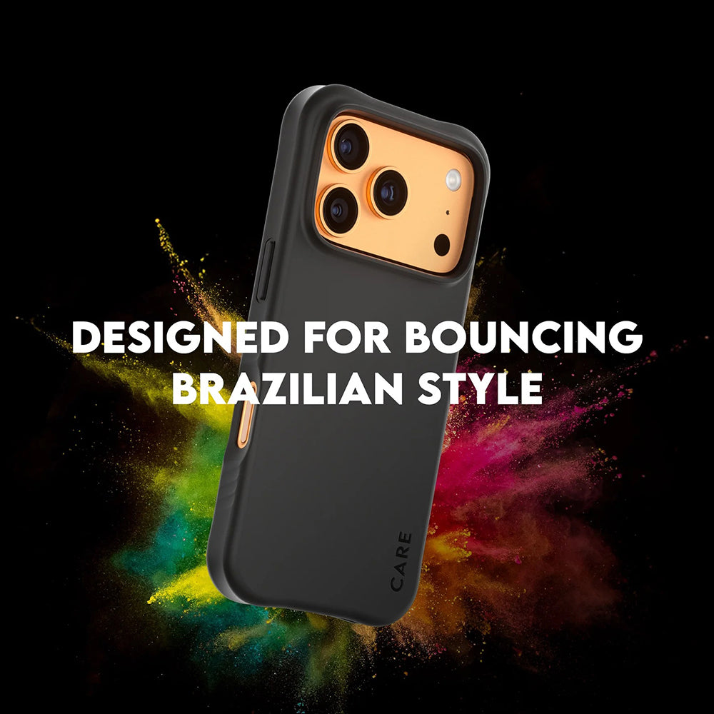 Калъф MagSafe за Apple iPhone 17 Pro, PanzerGlass, Care Fashionable, Черен