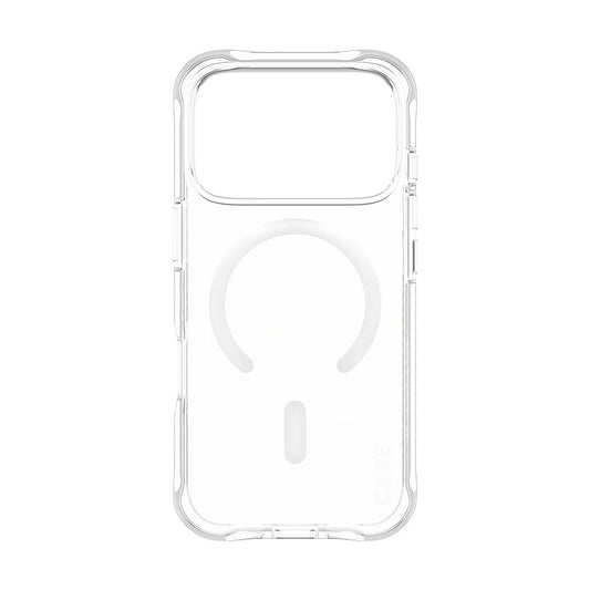 Калъф MagSafe за Apple iPhone 17 Pro, PanzerGlass, Care Fashionable, Прозрачен Бял