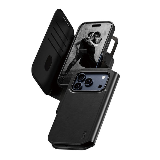 Калъф MagSafe за Apple iPhone 17 Pro, PanzerGlass, Care Feature Tango Two-in-One, Черен