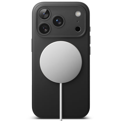 Калъф MagSafe за Apple iPhone 17 Pro, Ringke, Силикон, Черен