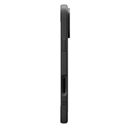 Калъф MagSafe за Apple iPhone 17 Pro, Spigen, Rugged Armor, Матово черен