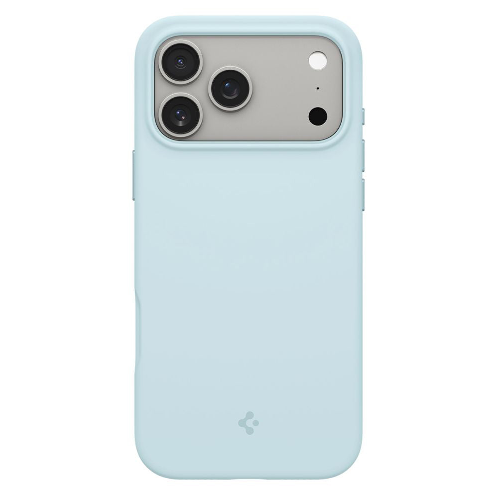 Калъф MagSafe за Apple iPhone 17 Pro, Spigen, Silicone Fit, Син