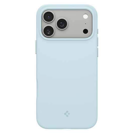 Калъф MagSafe за Apple iPhone 17 Pro, Spigen, Silicone Fit, Син