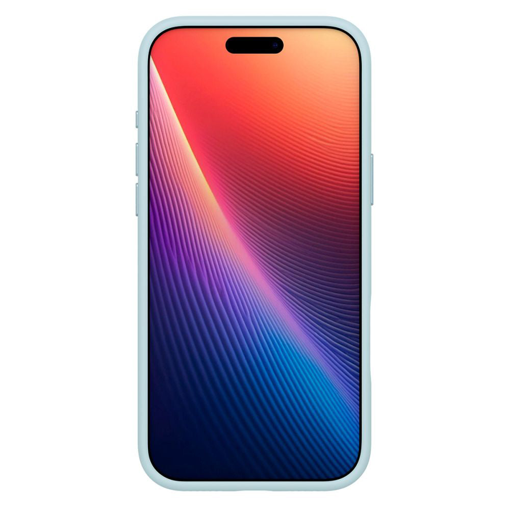 Калъф MagSafe за Apple iPhone 17 Pro, Spigen, Silicone Fit, Син