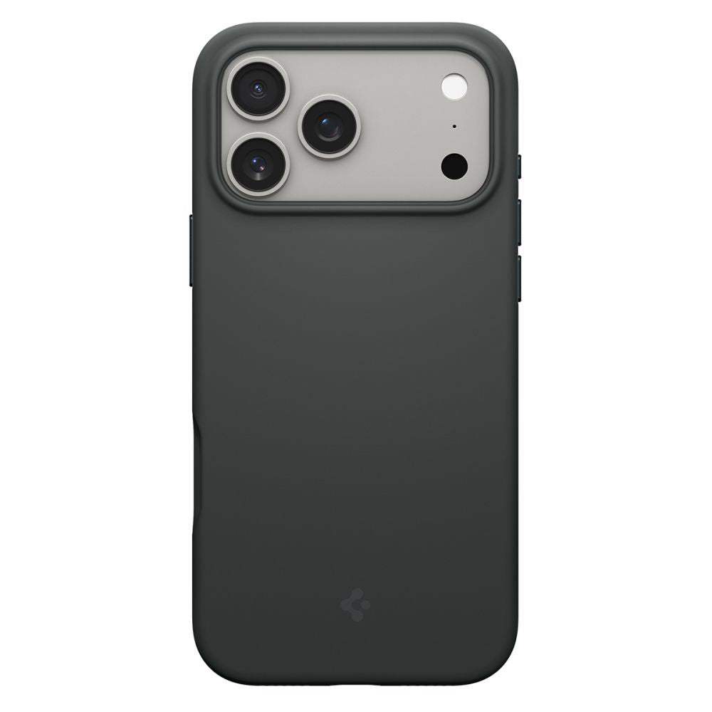 Калъф MagSafe за Apple iPhone 17 Pro, Spigen, Silicone Fit, Зелен