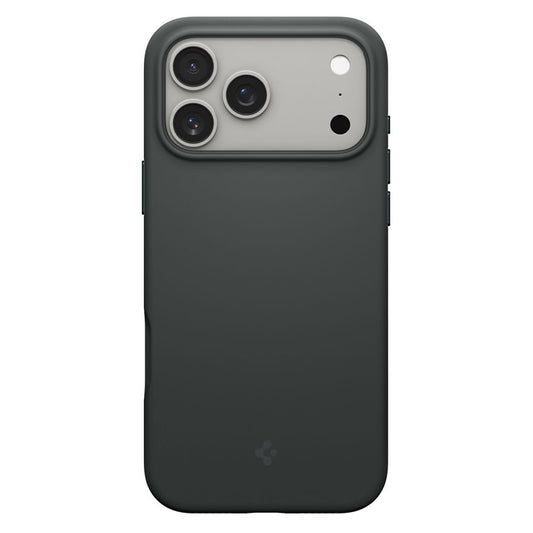 Калъф MagSafe за Apple iPhone 17 Pro, Spigen, Silicone Fit, Зелен