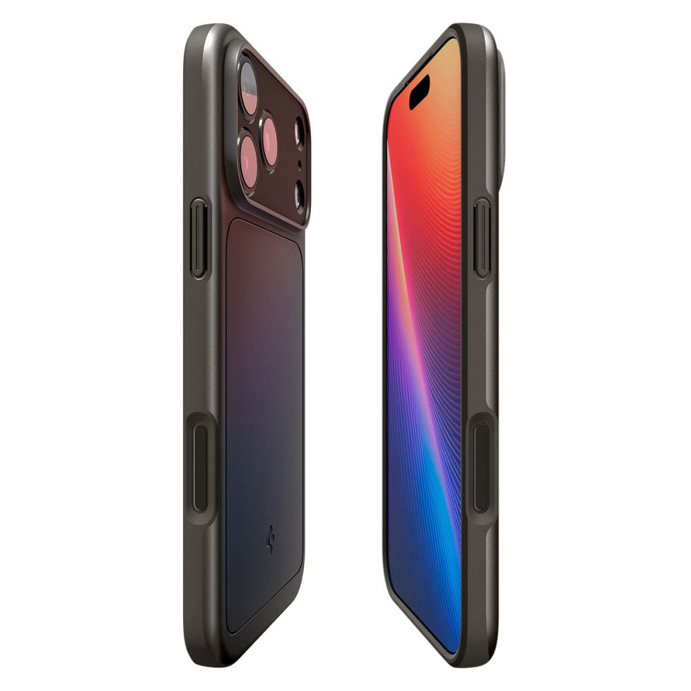 Калъф MagSafe за Apple iPhone 17 Pro, Spigen, Thin Fit, Сив