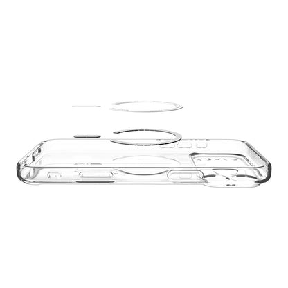 Калъф MagSafe за Apple iPhone 17 Pro, Spigen, Ultra Hybrid, Сатенено Бял