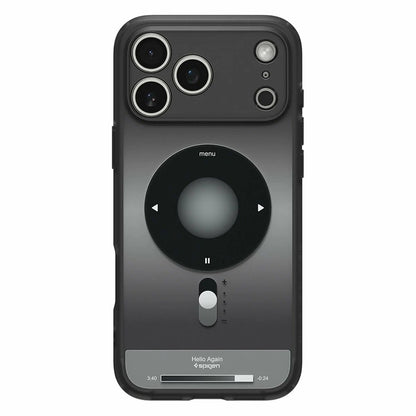 Калъф MagSafe за Apple iPhone 17 Pro, Spigen, Ultra Hybrid Classic, Черен