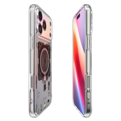 Калъф MagSafe за Apple iPhone 17 Pro, Spigen, Ultra Hybrid, Прозрачен