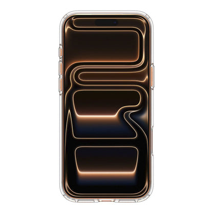 Калъф MagSafe за Apple iPhone 17 Pro, Spigen, Ultra Hybrid, Прозрачен Оранжев