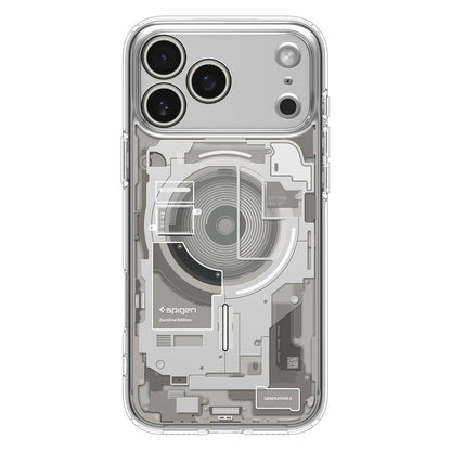 Калъф MagSafe за Apple iPhone 17 Pro, Spigen, Ultra Hybrid Zero One, Бежов