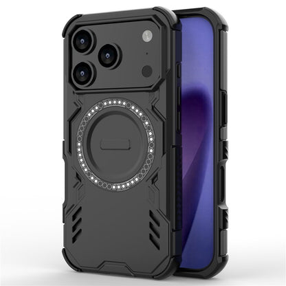 Калъф MagSafe за Apple iPhone 17 Pro, Techsuit, ArmorMag, Черен