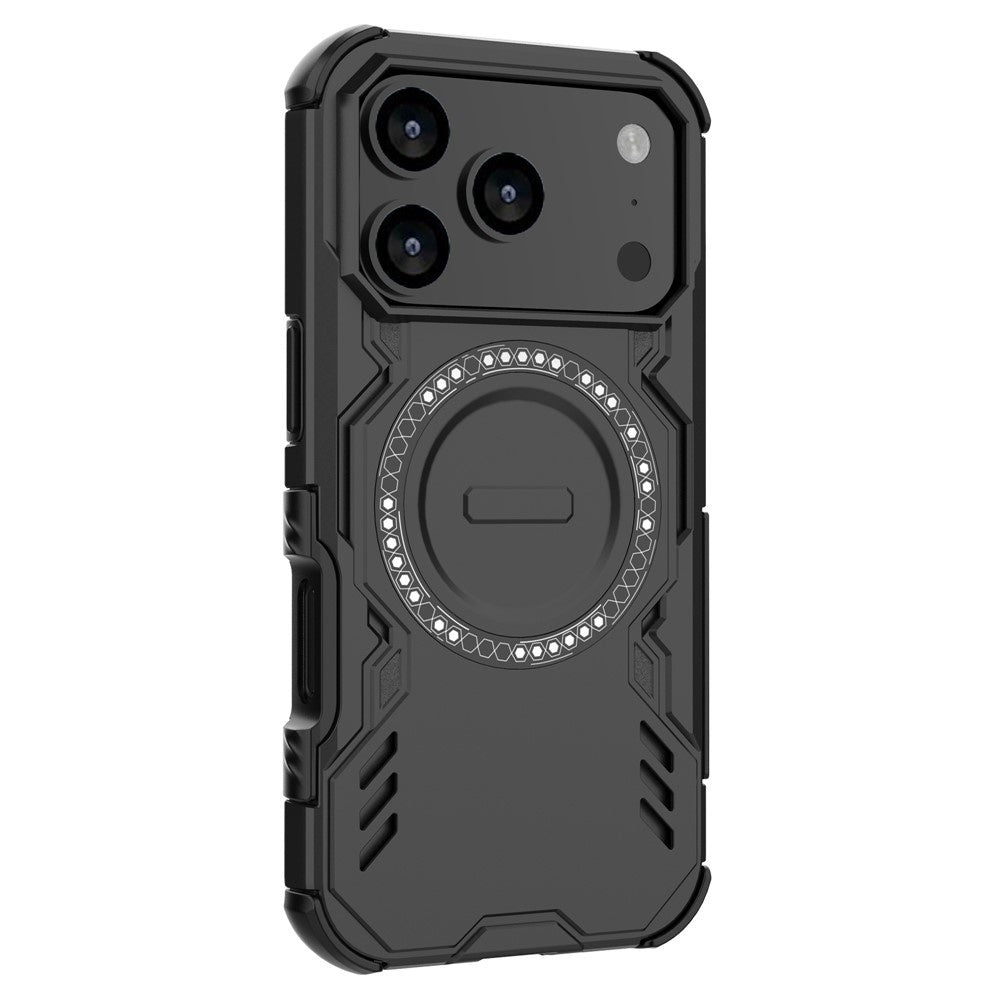 Калъф MagSafe за Apple iPhone 17 Pro, Techsuit, ArmorMag, Черен