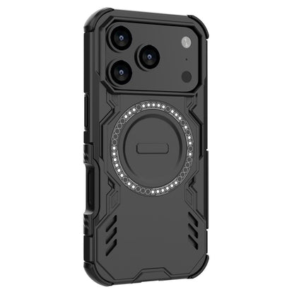 Калъф MagSafe за Apple iPhone 17 Pro, Techsuit, ArmorMag, Черен