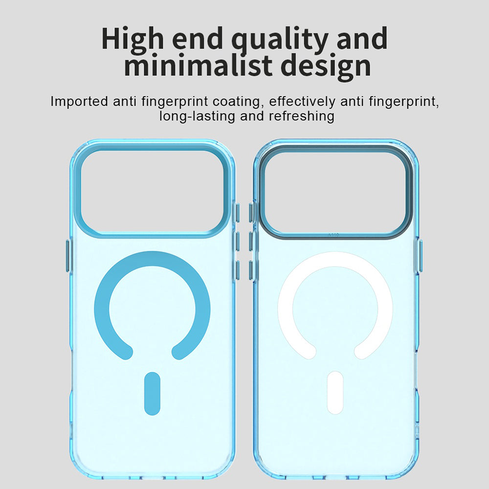 Husa MagSafe за Apple iPhone 17 Pro, Techsuit, CandyCase, Синя