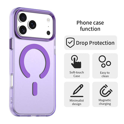 MagSafe Case for Apple iPhone 17 Pro, Techsuit, CandyCase, Purple