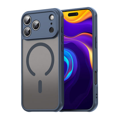 Калъф MagSafe за Apple iPhone 17 Pro, Techsuit, HaloFrost II, Тъмносин