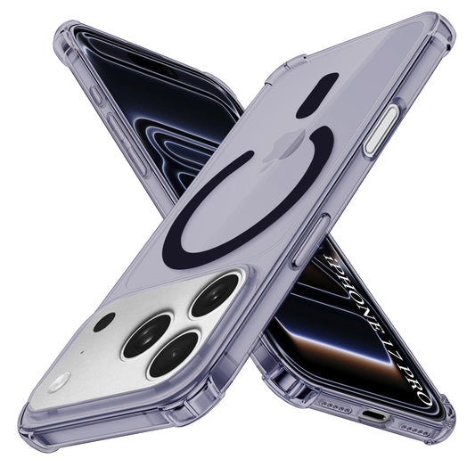 Калъф MagSafe за Apple iPhone 17 Pro, Techsuit, Shockproof, Черен