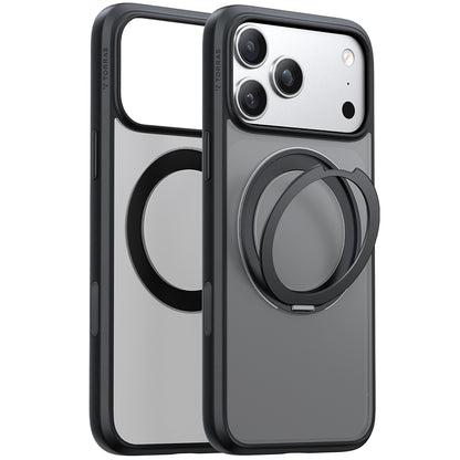 Калъф MagSafe за Apple iPhone 17 Pro, Torras, Ostand Pro, Черен