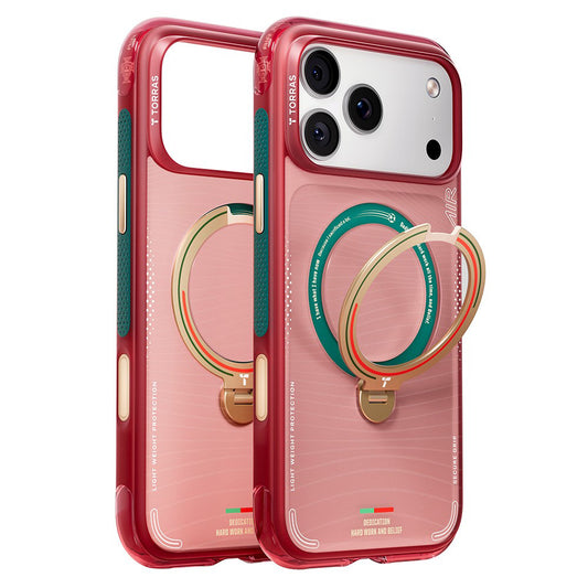 Калъф MagSafe за Apple iPhone 17 Pro, Torras, Ostand Q3 Air, Wave of Passion