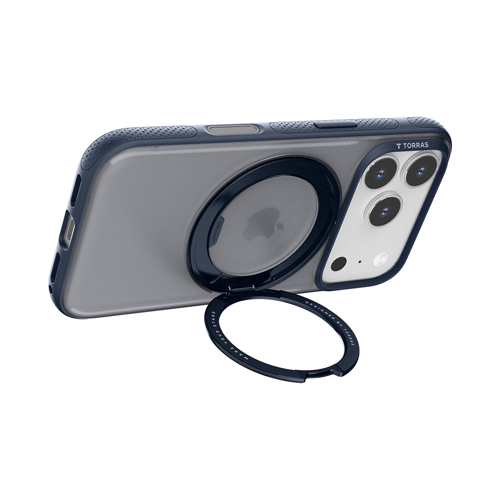Калъф MagSafe за Apple iPhone 17 Pro, Torras, Ostand R Fitness, Син