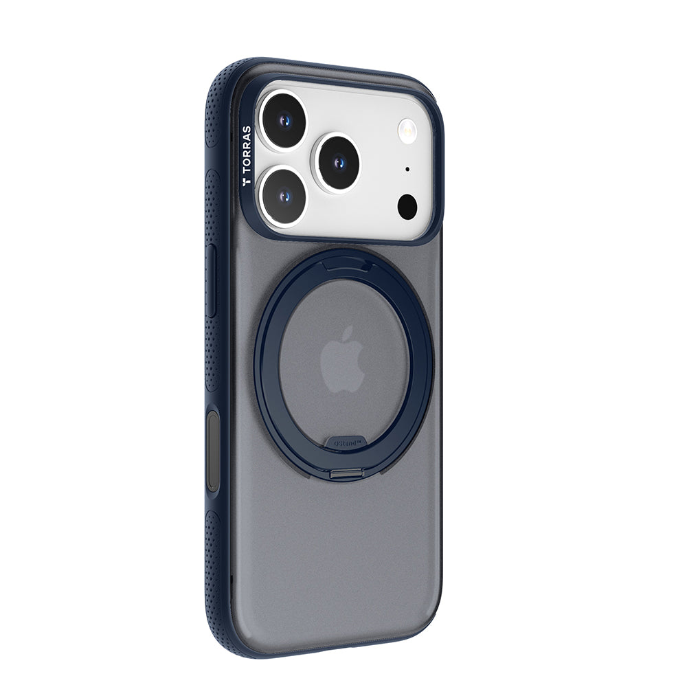 Калъф MagSafe за Apple iPhone 17 Pro, Torras, Ostand R Fitness, Син