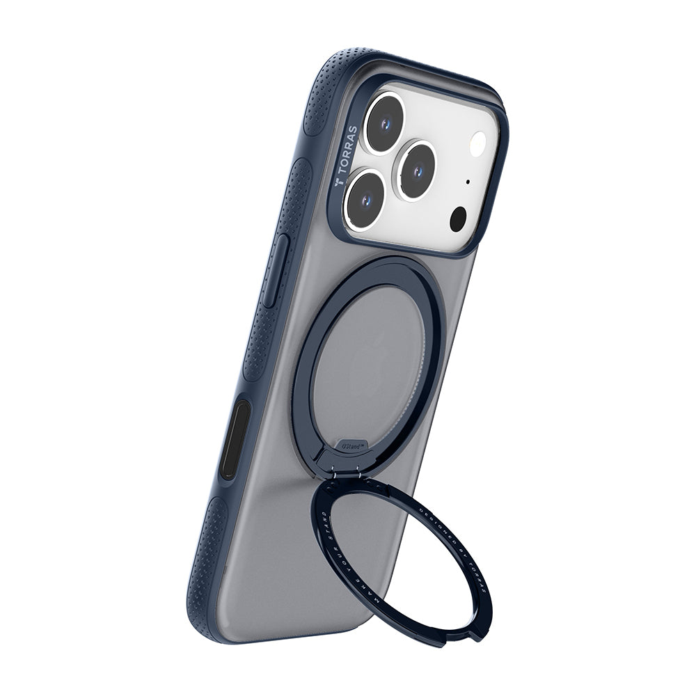 Калъф MagSafe за Apple iPhone 17 Pro, Torras, Ostand R Fitness, Син