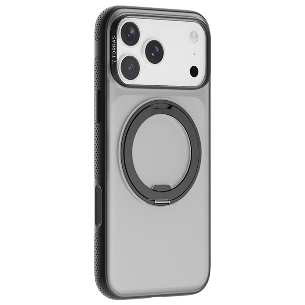 Калъф MagSafe за Apple iPhone 17 Pro, Torras, Ostand R Fitness, Черен