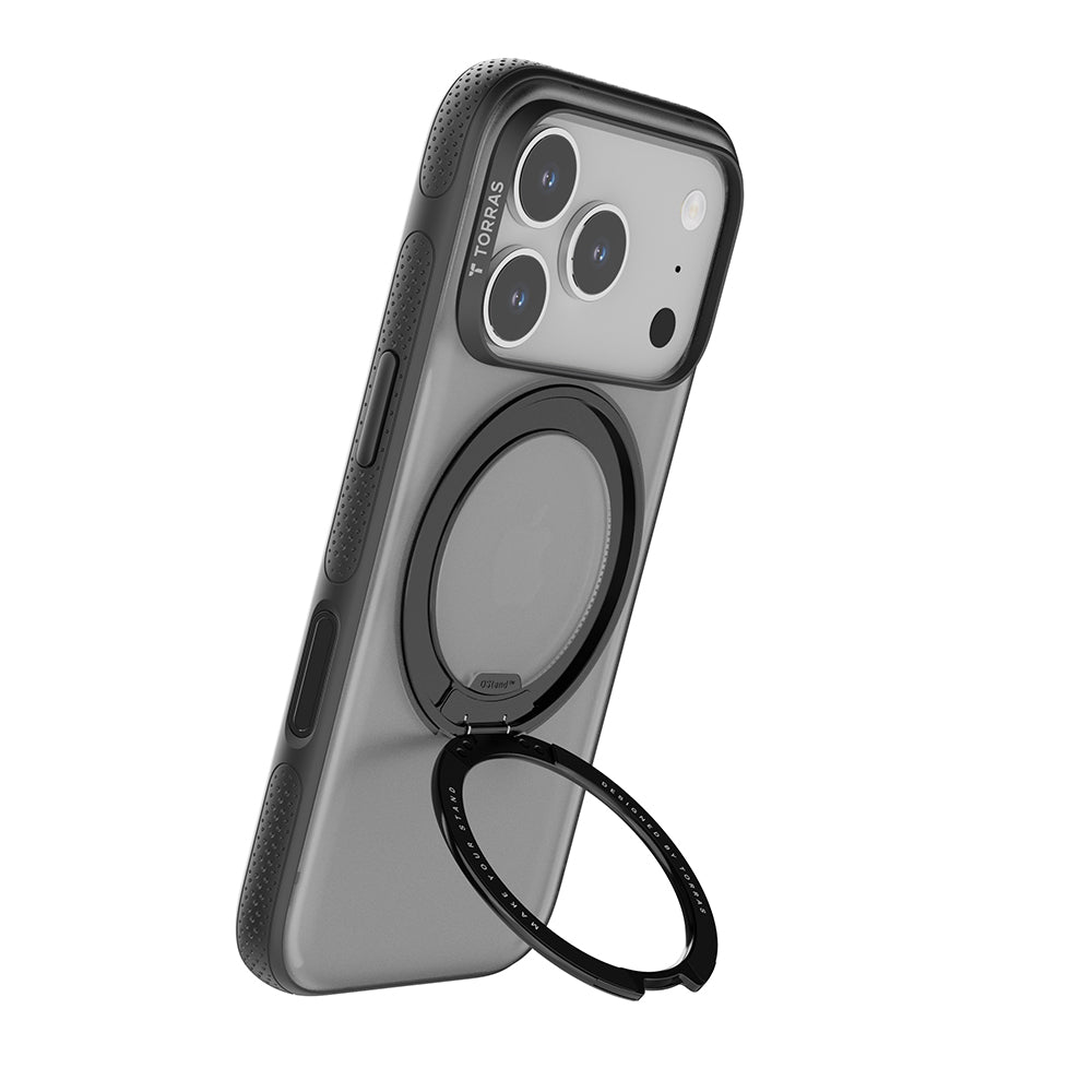 Калъф MagSafe за Apple iPhone 17 Pro, Torras, Ostand R Fitness, Черен
