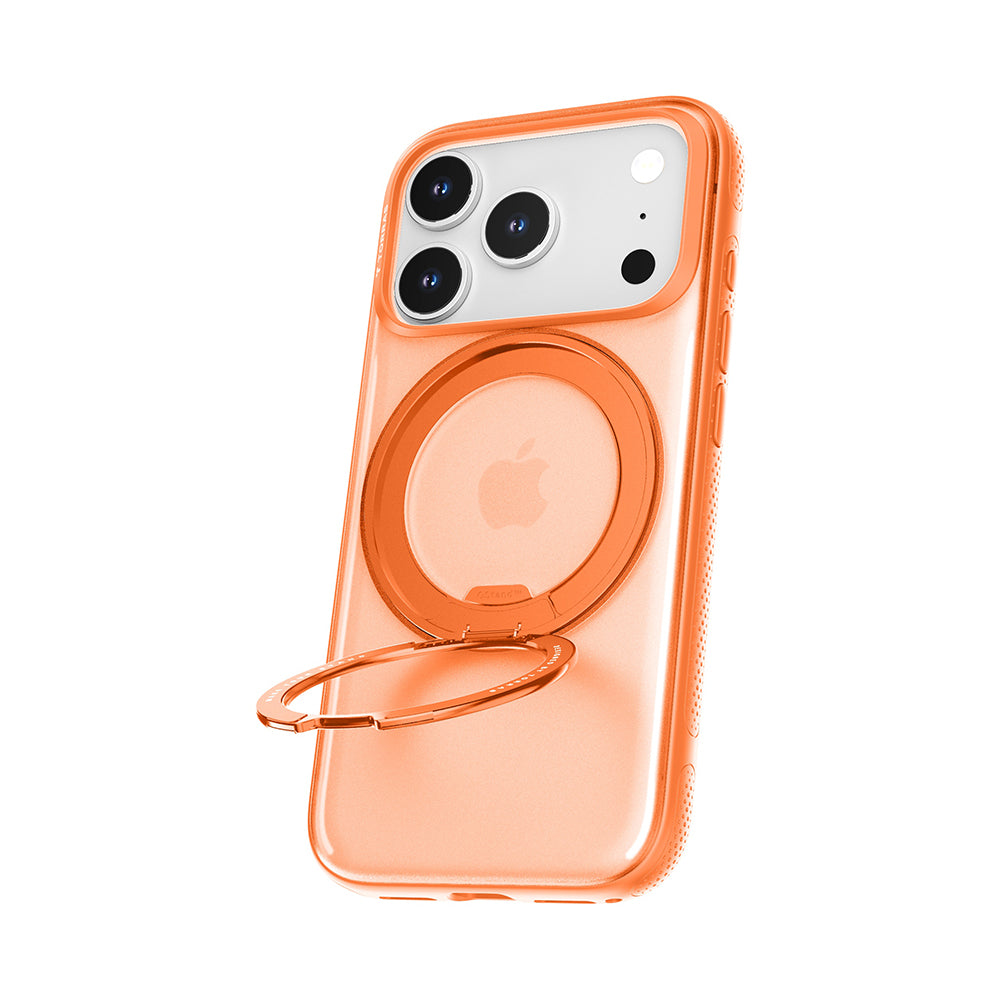 Калъф MagSafe за Apple iPhone 17 Pro, Torras, Ostand R Fitness, Оранжев