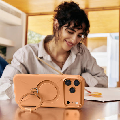 Калъф MagSafe за Apple iPhone 17 Pro, Torras, QPRO Silicone, Зелен Matcha