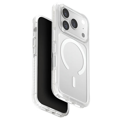 Калъф MagSafe за Apple iPhone 17 Pro, UNIQ, Combat MagClick, Бял