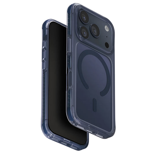 Калъф MagSafe за Apple iPhone 17 Pro, UNIQ, Combat MagClick, Син