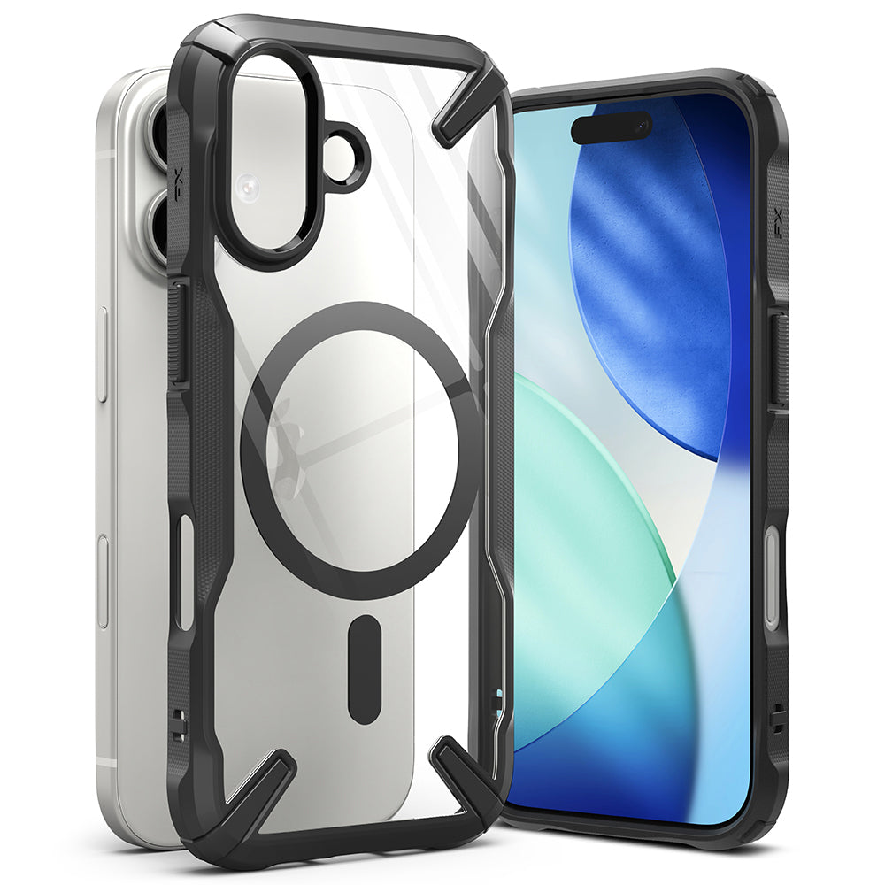 Калъф MagSafe за Apple iPhone 17, Ringke, Fusion X, Черен