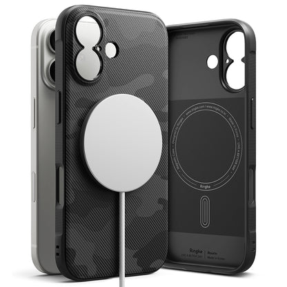 Калъф MagSafe за Apple iPhone 17, Ringke, Onyx, Камуфлаж