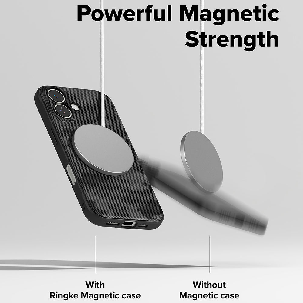 Калъф MagSafe за Apple iPhone 17, Ringke, Onyx, Камуфлаж