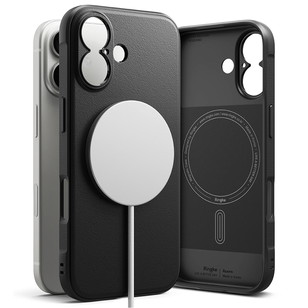 Калъф MagSafe за Apple iPhone 17, Ringke, Onyx, Черен