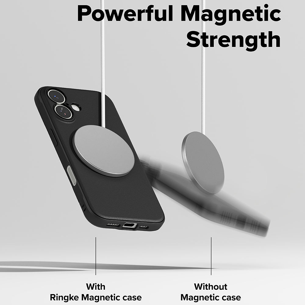 Калъф MagSafe за Apple iPhone 17, Ringke, Onyx, Черен