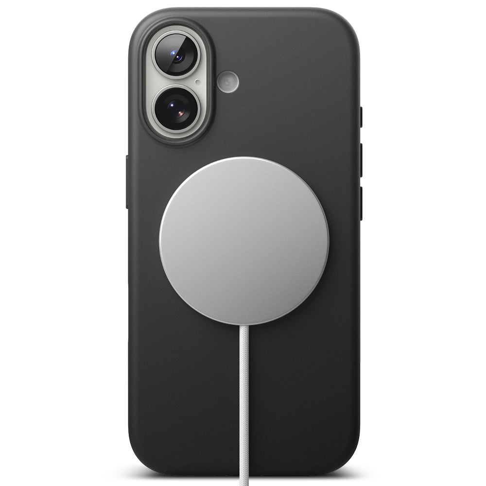 Калъф MagSafe за Apple iPhone 17, Ringke, Силикон, Черен