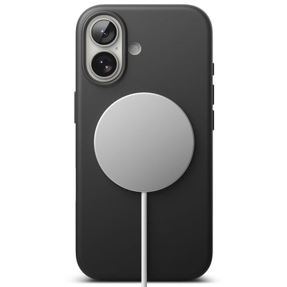Калъф MagSafe за Apple iPhone 17, Ringke, Силикон, Черен