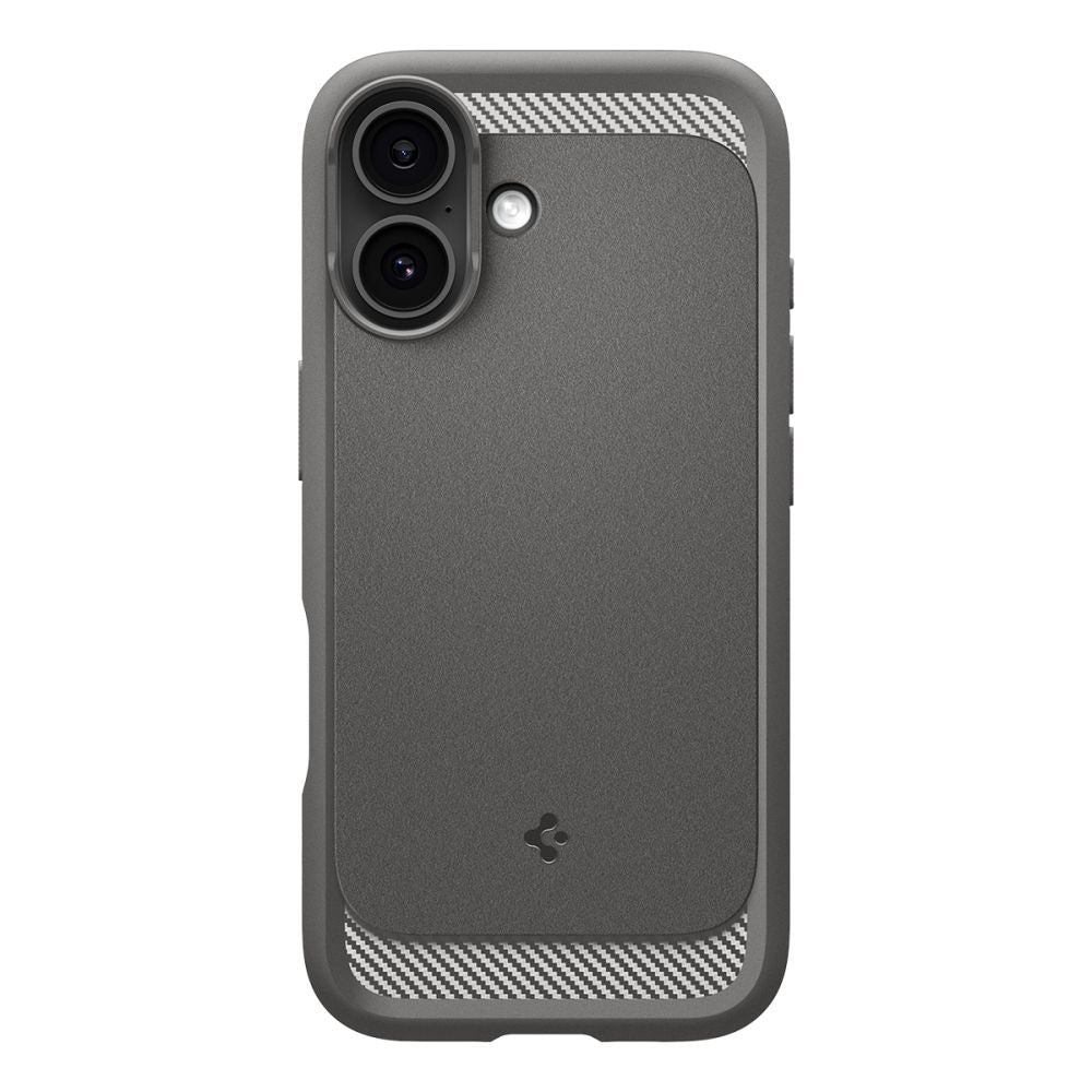 Калъф MagSafe за Apple iPhone 17, Spigen, Rugged Armor, Сив