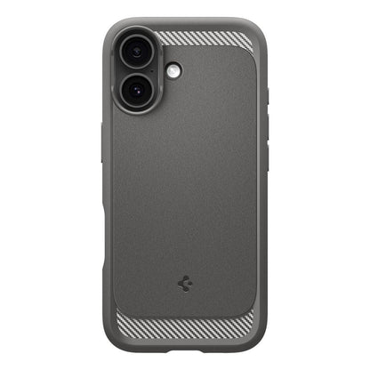 Калъф MagSafe за Apple iPhone 17, Spigen, Rugged Armor, Сив