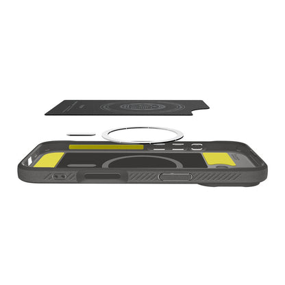 Калъф MagSafe за Apple iPhone 17, Spigen, Rugged Armor, Сив