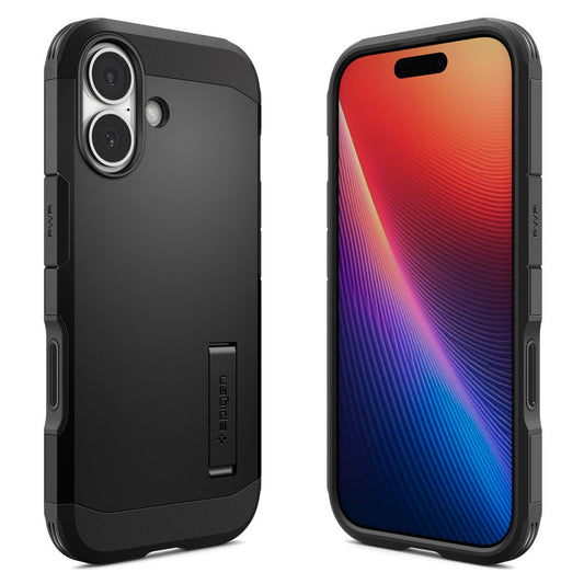 Калъф MagSafe за Apple iPhone 17, Spigen, Tough Armor T, Черен