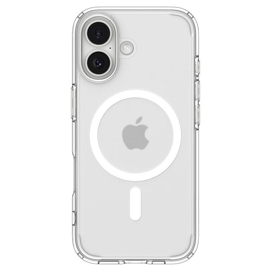 Калъф MagSafe за Apple iPhone 17, Spigen, Ultra Hybrid, Сатенено Бял