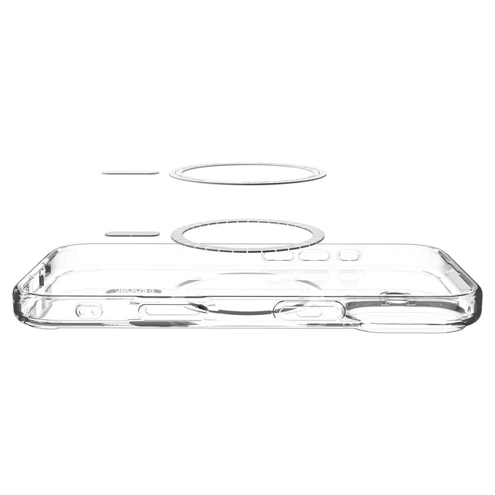 Калъф MagSafe за Apple iPhone 17, Spigen, Ultra Hybrid, Сатенено Бял