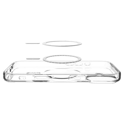 Калъф MagSafe за Apple iPhone 17, Spigen, Ultra Hybrid, Сатенено Бял