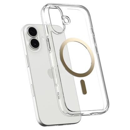 MagSafe Case for Apple iPhone 17, Spigen, Ultra Hybrid, Transparent Gold